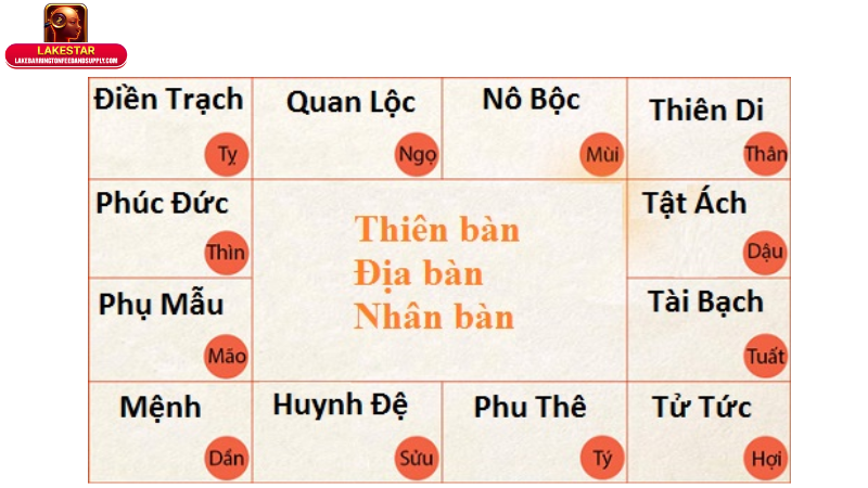 Xem Tử Vi Trọn Đời: Giải Mã Vận Mệnh, Định Hướng Hạnh Phúc Tương Lai 2 Ý nghĩa các cung trong lá số tử vi trọn đời