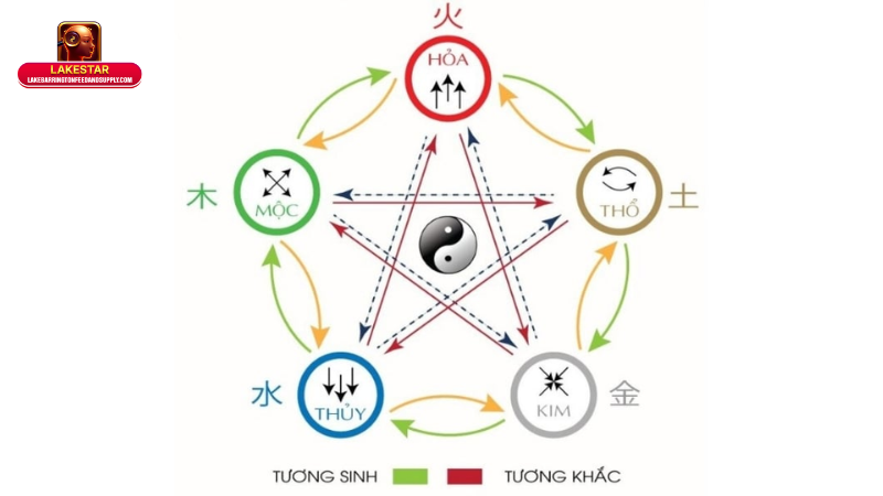 Quy luật vận động của ngũ hành: Tương sinh, tương khắc