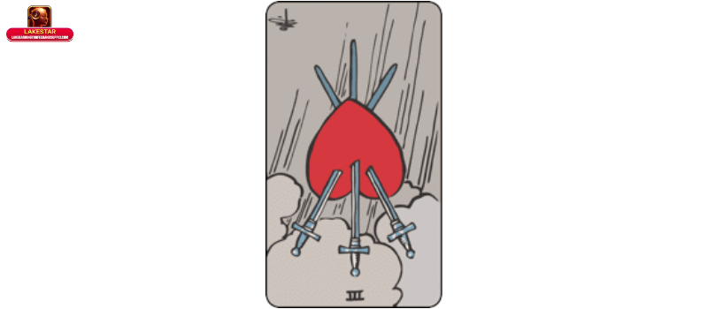 Phân tích chi tiết: Lá bài Three of Swords xuôi và ngược